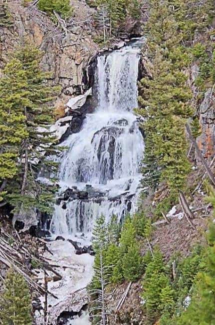 Undine Falls Views from the road