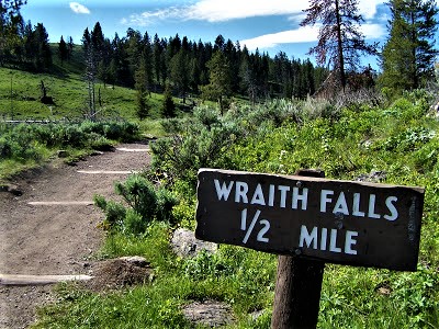 Wraith Falls, Yellowstone NP