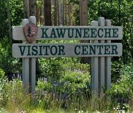 Kawuneeche Visitor Center sign