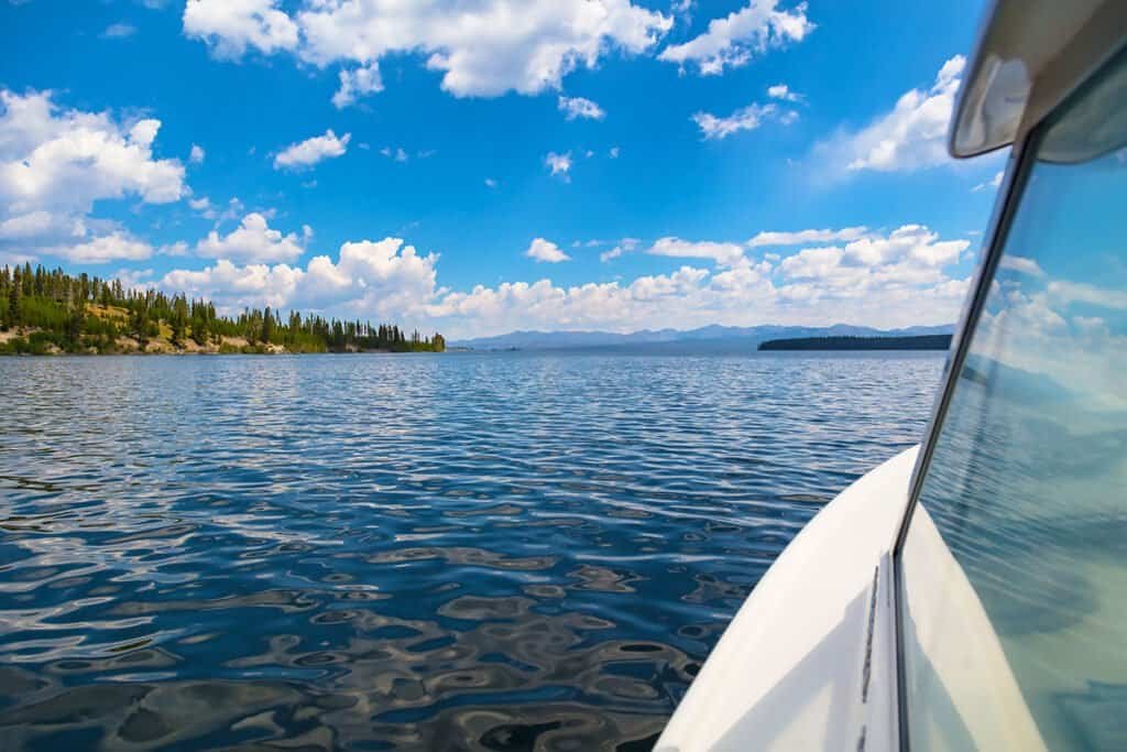 Views from the boat in Flat Mountain Arm