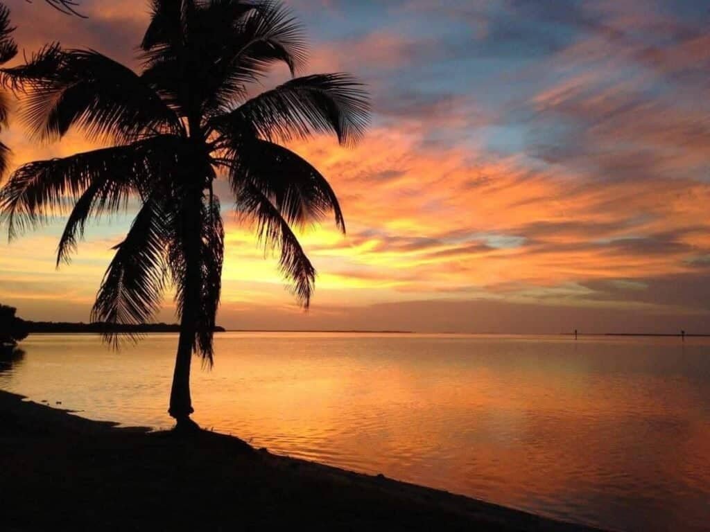 Sunset Key Biscayne National Park