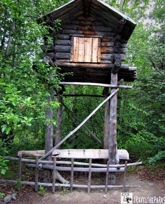 Alaska Cache in the Spring