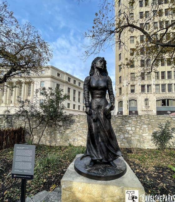 Emily West Morgan by Eddie Dixon bronze