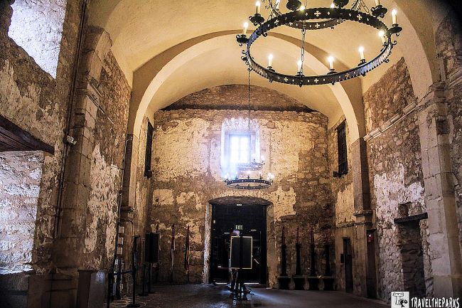 Inside the Alamo Church Chapel