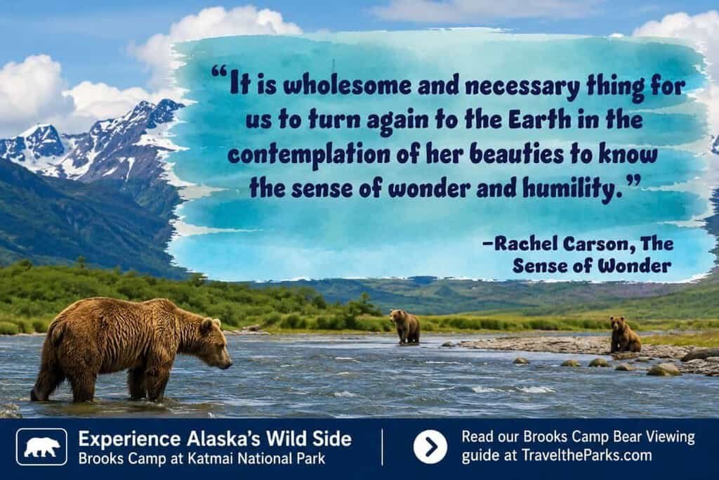 “It is wholesome and necessary thing for us to turn again to the Earth in the contemplation of her beauties to know the sense of wonder and humility.” -Rachel Carson, The Sense of Wonder
