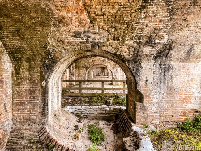 Stop13-Reverse Arch-Fort Pickens