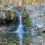 Falls Branch Trail Waterfall in Lake Catherine State Park