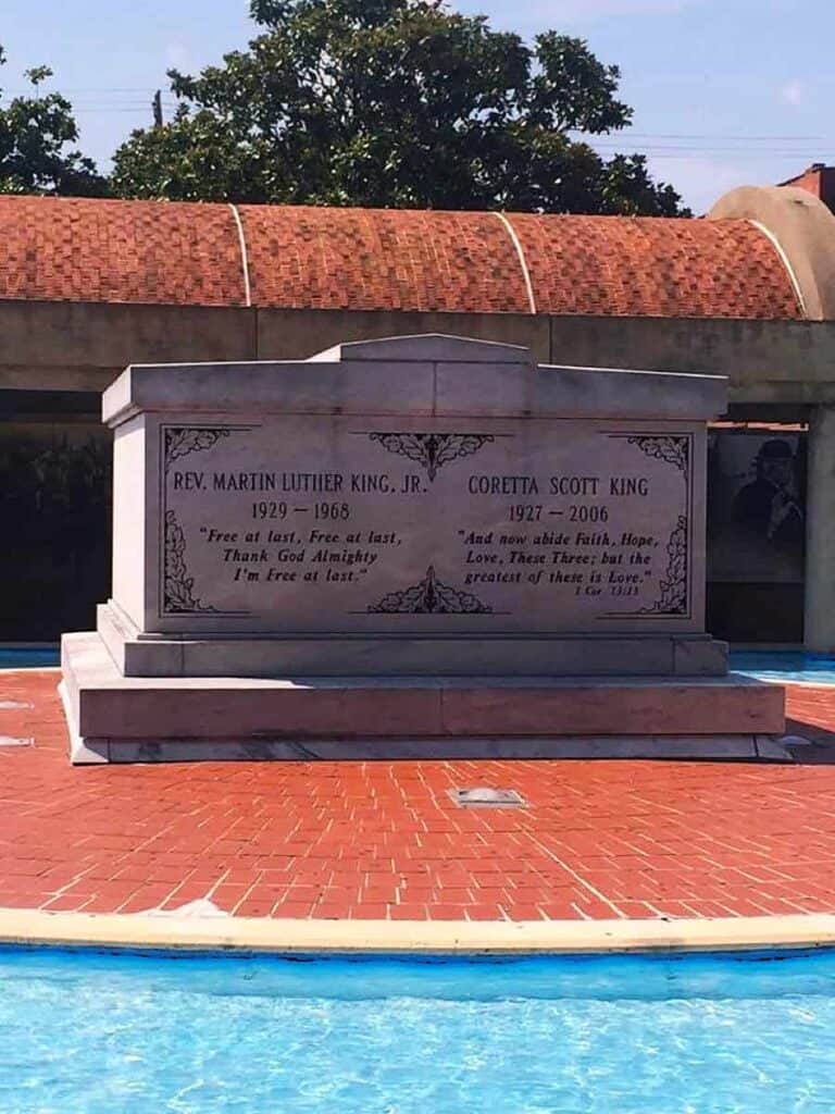 The Martin Luther King, Jr. Center for Nonviolent Social Change, Inc. the final resting place of Dr. and Ms. King