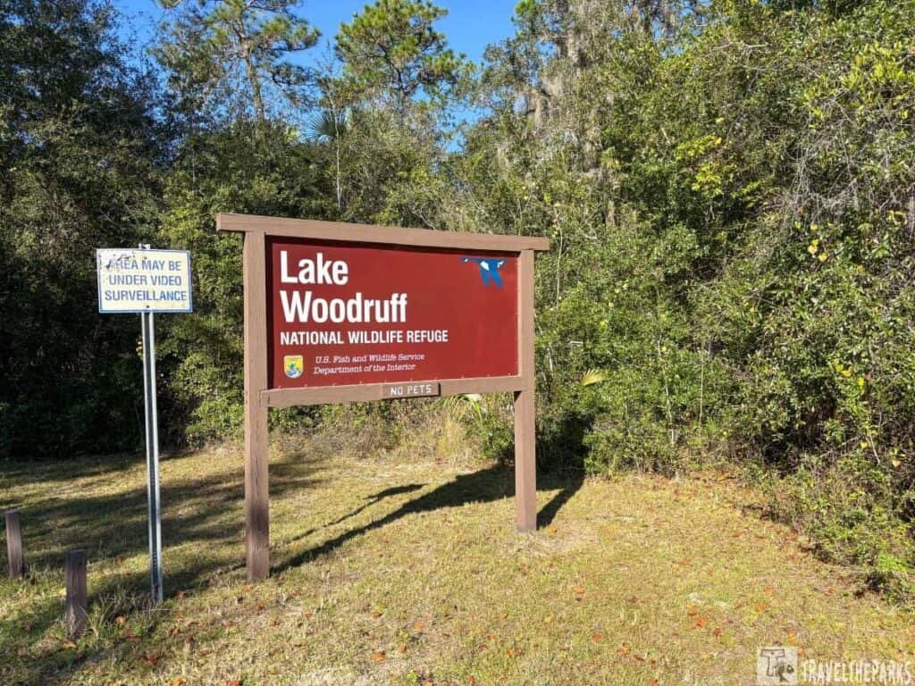 Lake Woodruff National Wildlife Refuge wetlands and freshwater marsh