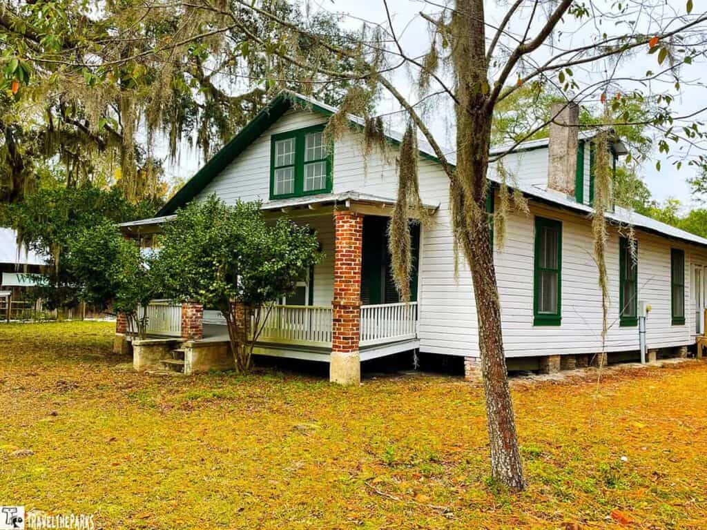 Home of Beulah Alberty at the Settlement on the northern end of Cumberland Island