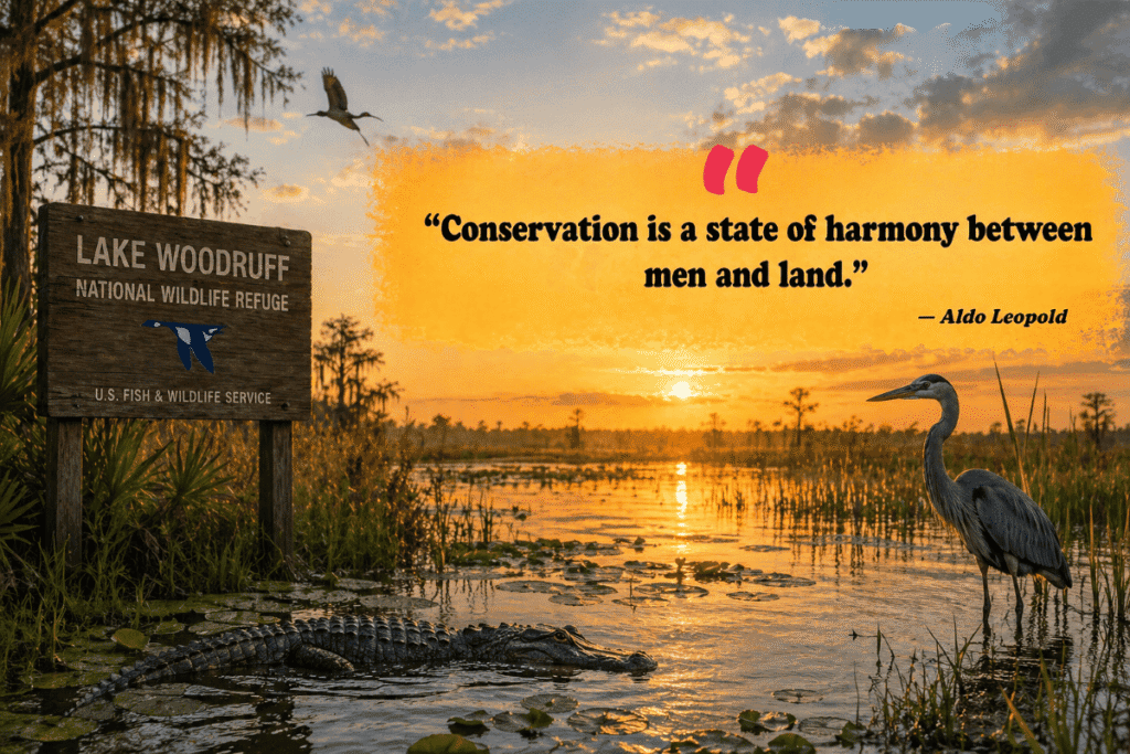 “Conservation is a state of harmony between men and land.”
— Aldo Leopold